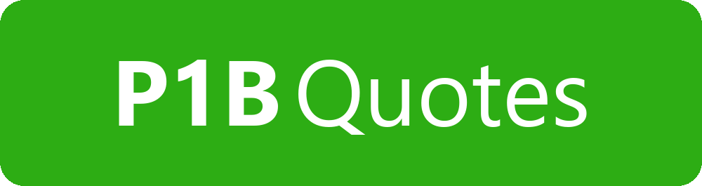 P1B Quotes
